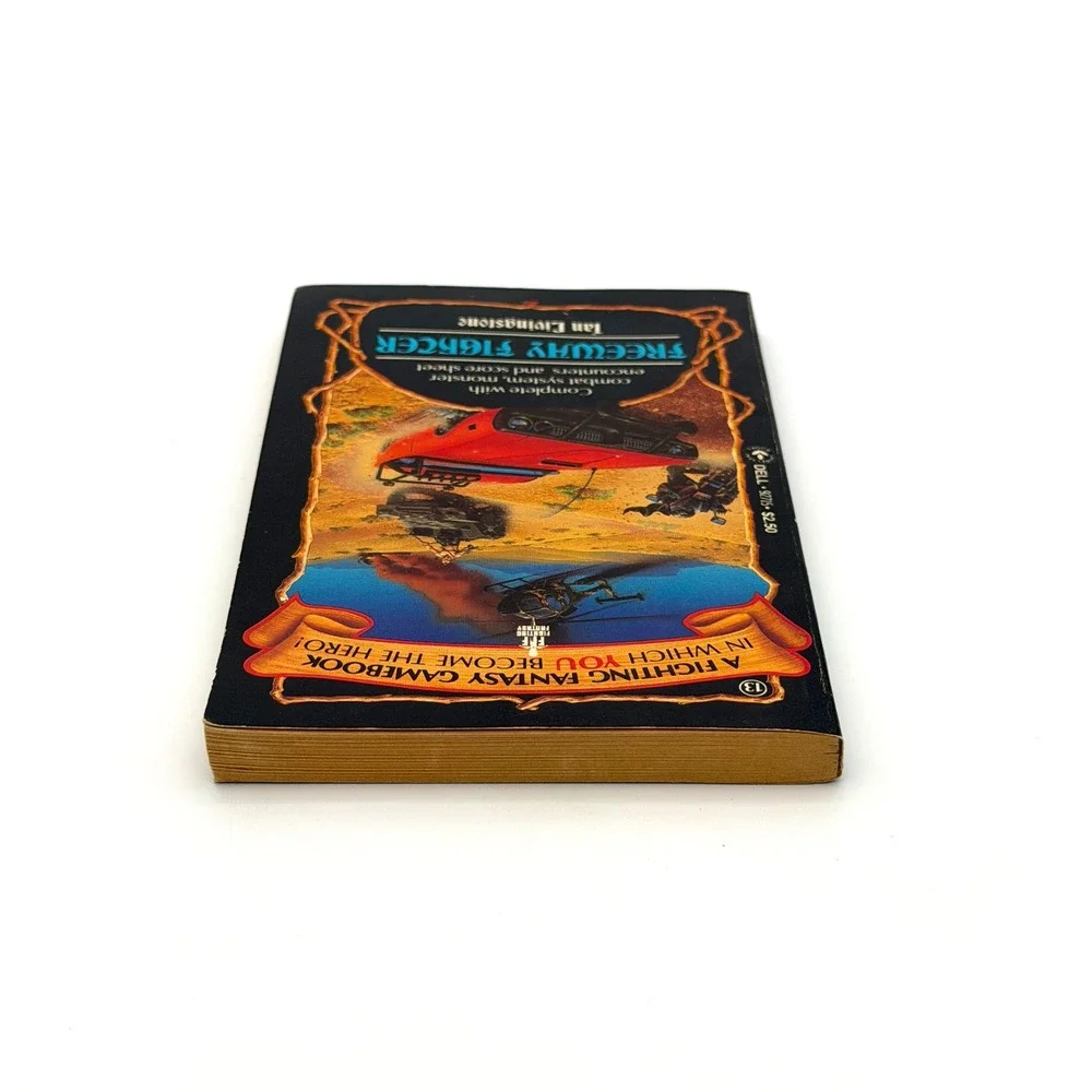 Freeway Fighter Fighting Fantasy #13 Ian Livingstone 1st US Print 1986